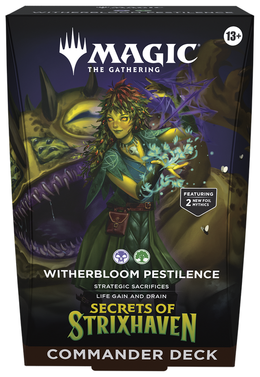 Secrets of Strixhaven Commander Deck - Witherbloom Pestilence - Commander: Secrets of Strixhaven (SOC)