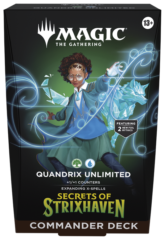 Secrets of Strixhaven Commander Deck - Quandrix Unlimited - Commander: Secrets of Strixhaven (SOC)
