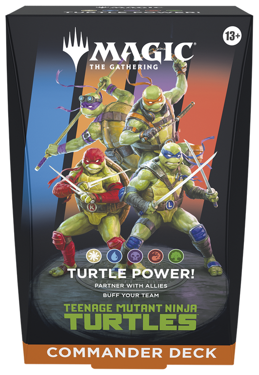 Magic the Gathering: Teenage Mutant Ninja Turtles Commander Deck - Turtle Power!