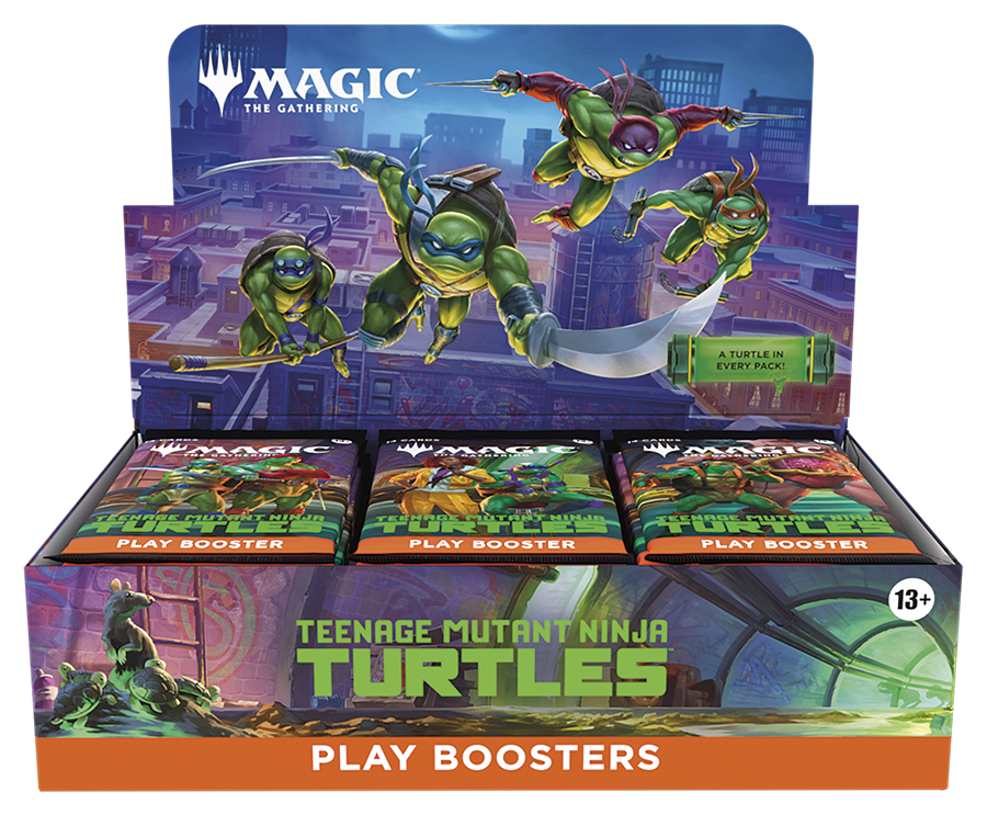 Teenage Mutant Ninja Turtles - Play Booster Display