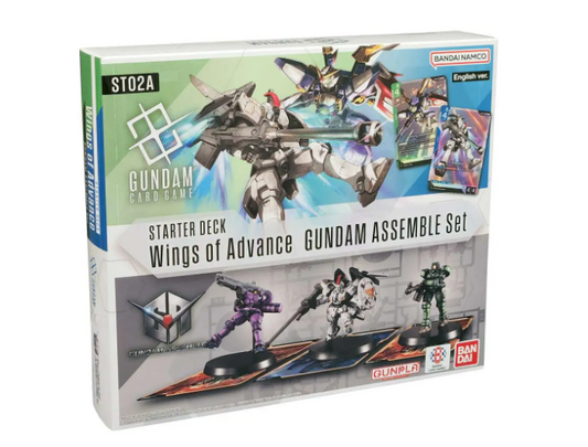Gundam TCG - Starter Deck Assemble Set: ST02A - Wings of Advance