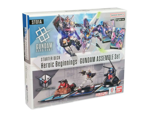 Gundam TCG - Starter Deck Assemble Set: ST01A - Heroic Beginnings