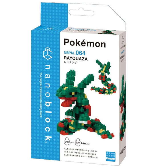 Pokémon Nanoblock Kit - #064 Rayquaza