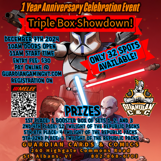 1 Year Anniversary Celebration Event: Triple Box Showdown! -ENTRY-