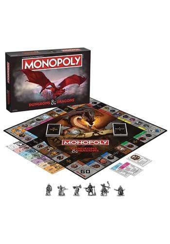 Monopoly Dungeons & Dragons Edition Board Game