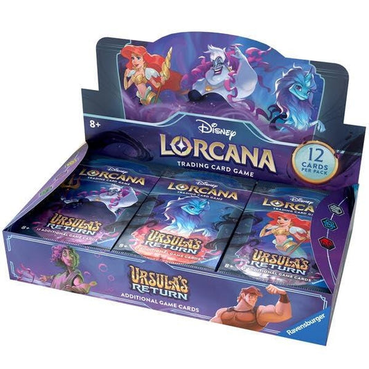 Lorcana TCG: Ursula's Return Booster Box (24 Packs)