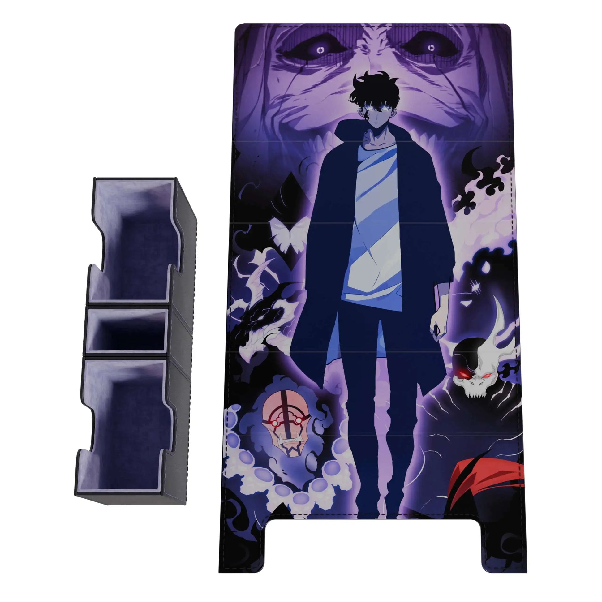 solo leveling card sleeves - Anime | Yugioh | MTG this Challenger Series product puts you in the shoes of Sung Jinwoo Solo Leveling TCG Collect Card