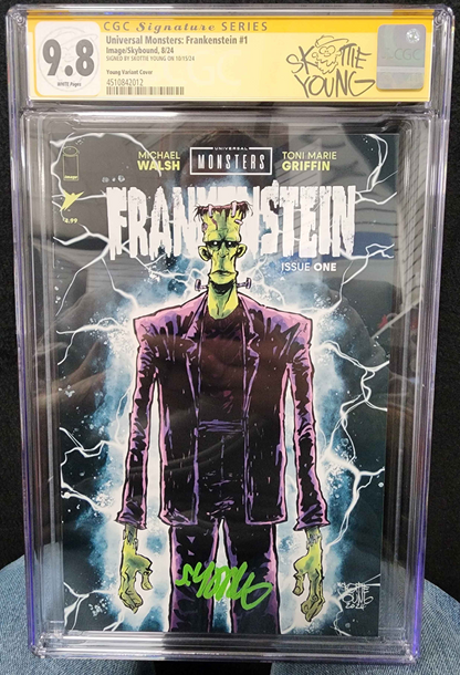 Frankenstein #1 - August, 2024 [9.8] Signed by Skottie Young (CGC Signature Series)