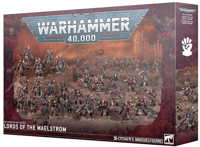 Warhammer 40,000 Red Corsairs Battleforce Lords of The Maelstrom